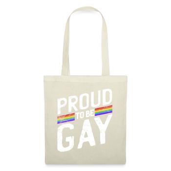 Gay Pride - Sac en tissu - nature - Devant