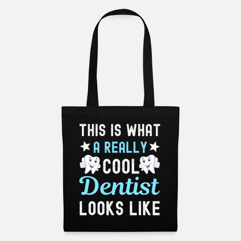 Dentist dentist - Tote Bag - black