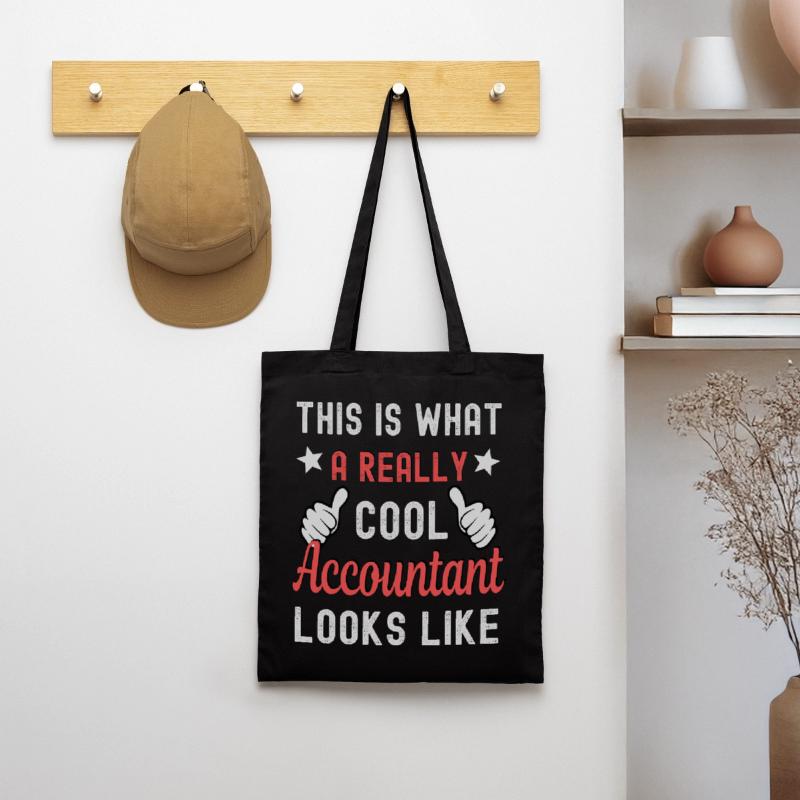 Comptable comptable Sac en tissu
