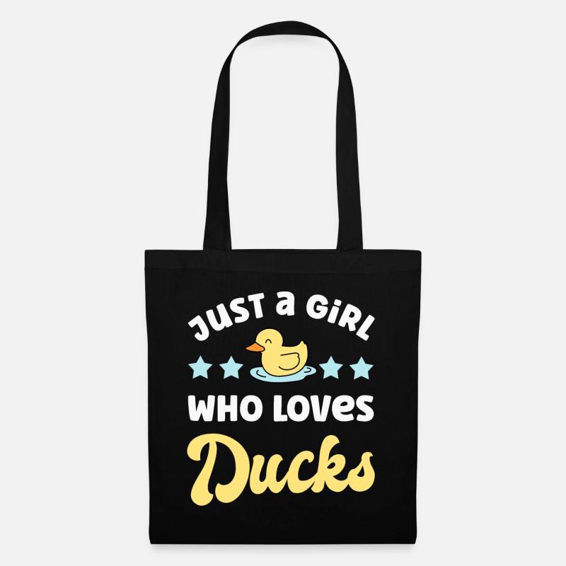 Canards - Sac en tissu - noir