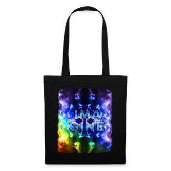Imagine - Tote Bag - black - Front