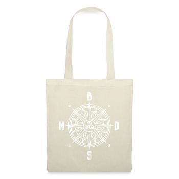BDSM Compass Triskele Sadomaso Sub Cadeau - Sac en tissu - nature - Devant