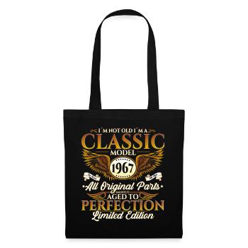Born in 1967 Classic Birthday Gift Men - Tote Bag - black - Front