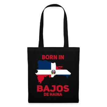 Bajos De Haina République dominicaine - Sac en tissu - noir - Devant