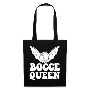 Bocce Queen Boules Bal Halloween Costume Boule - Sac en tissu - noir - Devant
