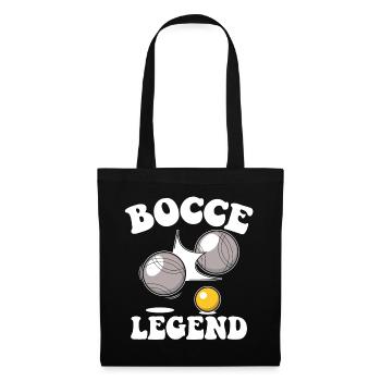 Bocce Legend Citation Bocce Ball avec Jack Bocci - Sac en tissu - noir - Devant