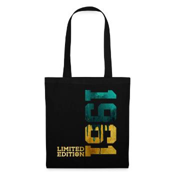 65. GEBURTSTAG LIMITED EDITION 1961 - Stoffbeutel - Schwarz - Vorne