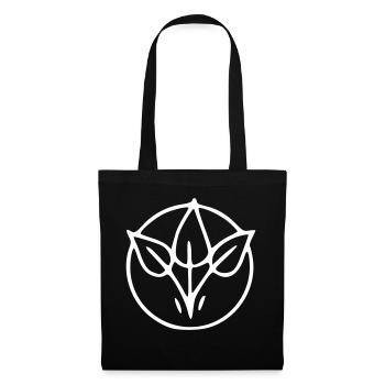 Plant drawing nature sketch white - Tote Bag - black - Front