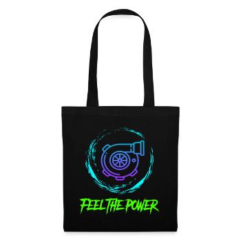 Turbo - Sac en tissu - noir - Devant