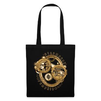 Steampunk Pumpkin - Tote Bag - black - Front
