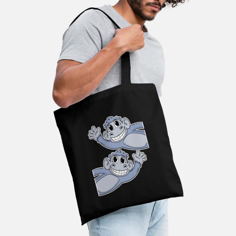 Monkey Monkey Tote Bag