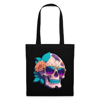 Skull - Tote Bag - black - Front