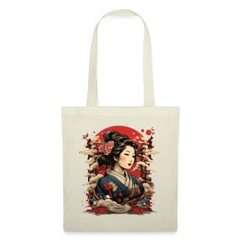 Japanese Mountain Blossom Woman - Tote Bag - nature - Front