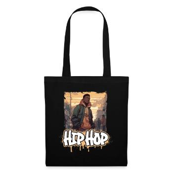 Rap & Hip Hop Music Album Cover 2 - Anime Shirt - Tote Bag - black - Front