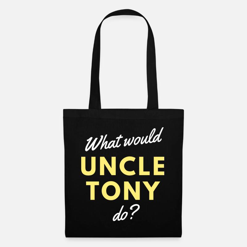 Uncle Tony - Tote Bag - black