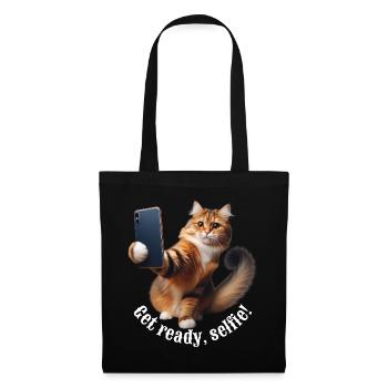 Get ready, selfie-8 - Tote Bag - black - Front