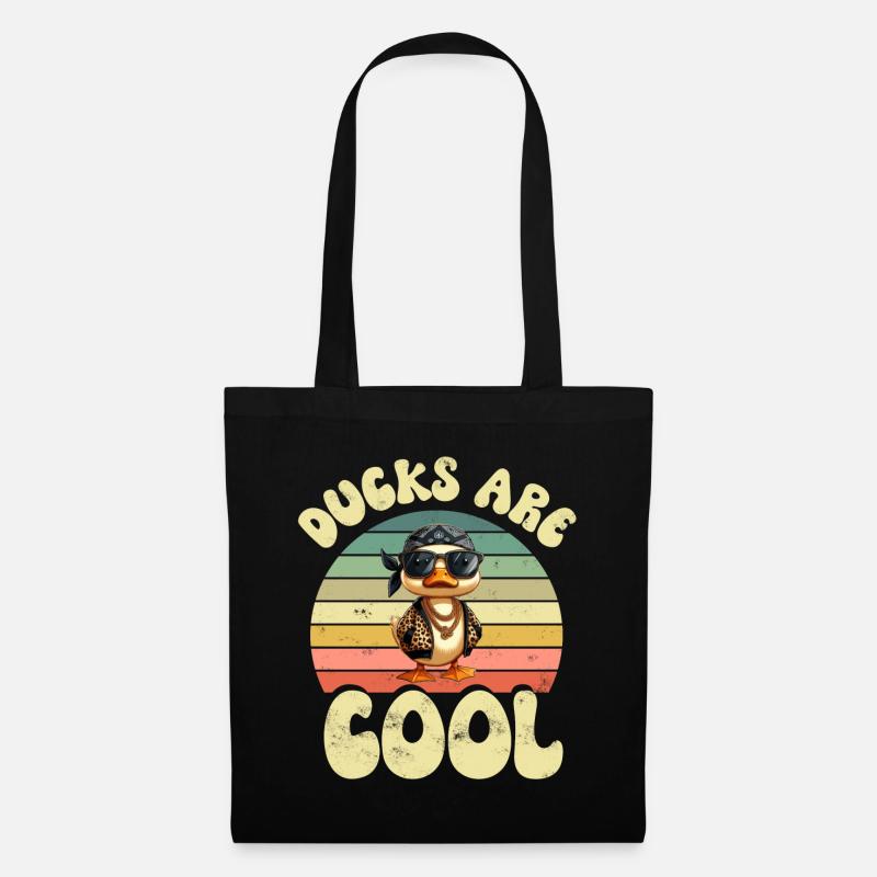 Duck Ducks - Tote Bag - black