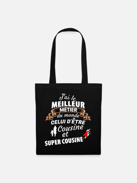 Super Coast Cousin Family Pride - Tote Bag - black