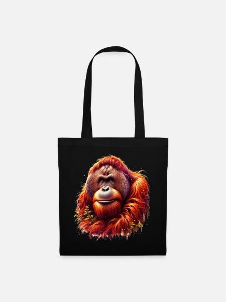 Orang-Utan Orang-Utan - Stoffbeutel - Schwarz