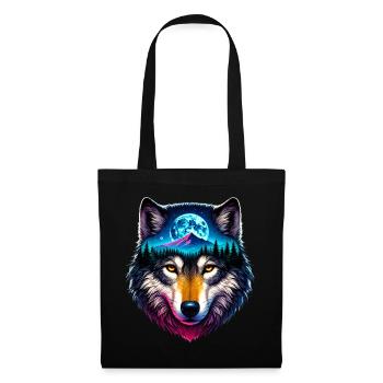 Wolf - Tote Bag - black - Front