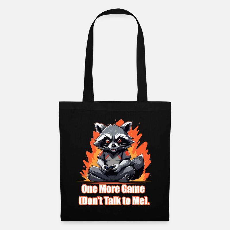 One More Game (Don’t Talk to Me). - Tote Bag - black