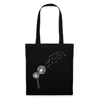 Dandelion Dandelion Flowers in Flight - Tote Bag - black - Front