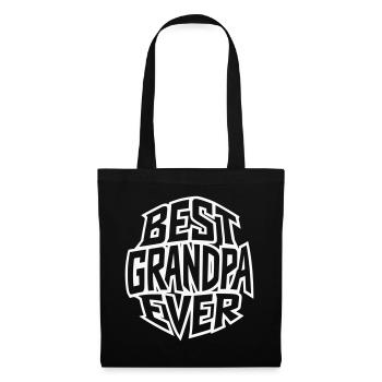 Best Grandpa Ever - Best Grandpa - Colour variable - Tote Bag - black - Front