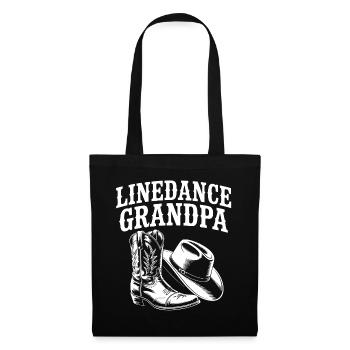 Bottes de grand-père en ligne - Sac en tissu - noir - Devant