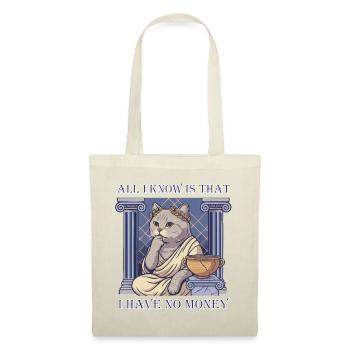 pas d’argent - Sac en tissu - nature - Devant