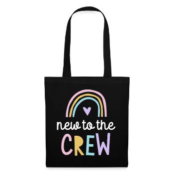New to the Crew Baby Gift Pregnant 2026 - Tote Bag - black - Front