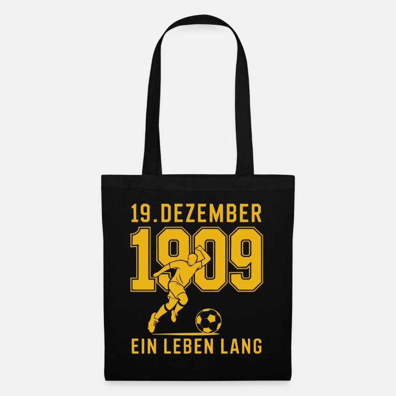 Dortmund 19. Dezember 1909 Fußball - Stoffbeutel - Schwarz