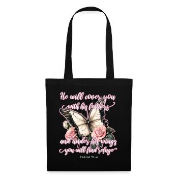 Butterfly Christian - Tote Bag - black - Front