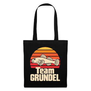 Team Grundel - Stoffbeutel - Schwarz - Vorne