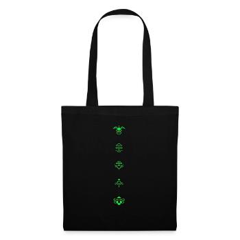 novavarion space sci fi stars galaxy moon planets - Tote Bag - black - Front