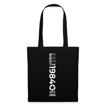 39th Birthday Man Original June Year 1984 - Tote Bag - black - Front