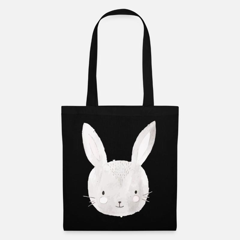 Bunny Rabbit Family Easter bunny - Tote Bag - black