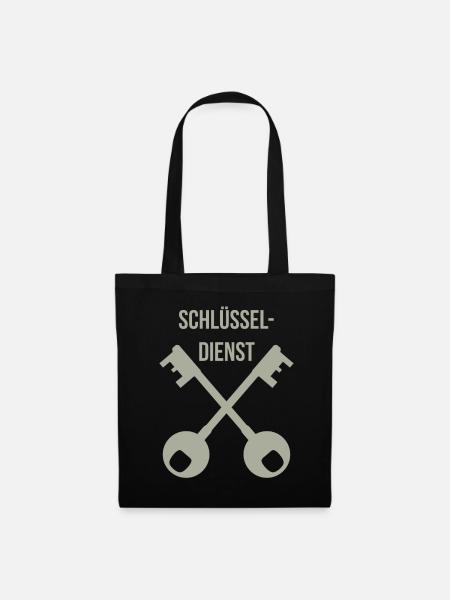 Locksmith, keys, gift idea - Tote Bag - black