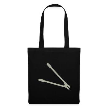 Idée cadeau Sécateur - Sac en tissu - noir - Devant