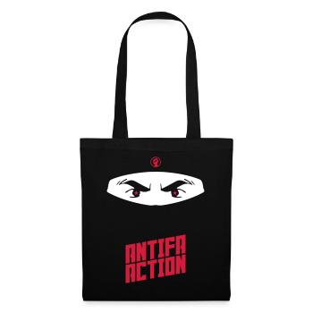 Antifa Action - Ninja - Tote Bag - black - Front