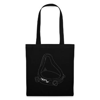 Brunnen the Fountain R.Mutt Marcel Duchamp Satire - Tote Bag - black - Front