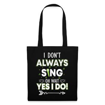Music Choir Musicians - Tote Bag - black - Front