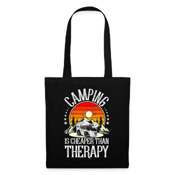 Camping Campen Camper - Tote Bag - black - Front