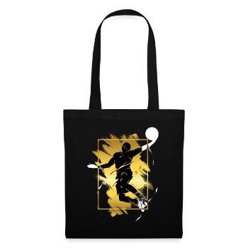 Basketball Basketball Player Dunking Gold Splash - Tote Bag - black - Front