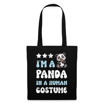 Panda Panda Bear - Tote Bag - black - Front
