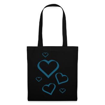 Cadeau pour la fête des mères : Idée de cadeau pour la fête des mères - Sac en tissu - noir - Devant