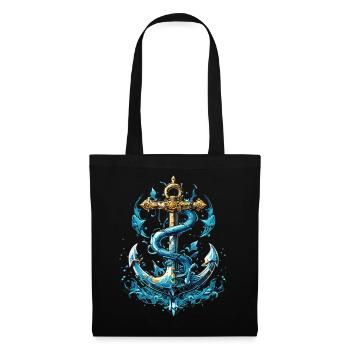 Anchor Water Splash - Tote Bag - black - Front