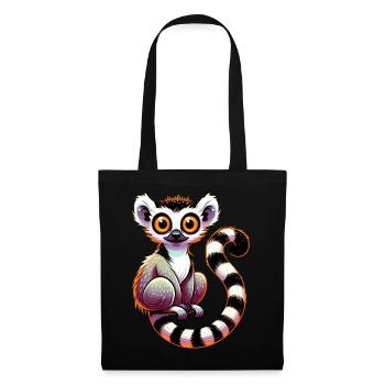 Lemur - Tote Bag - black - Front