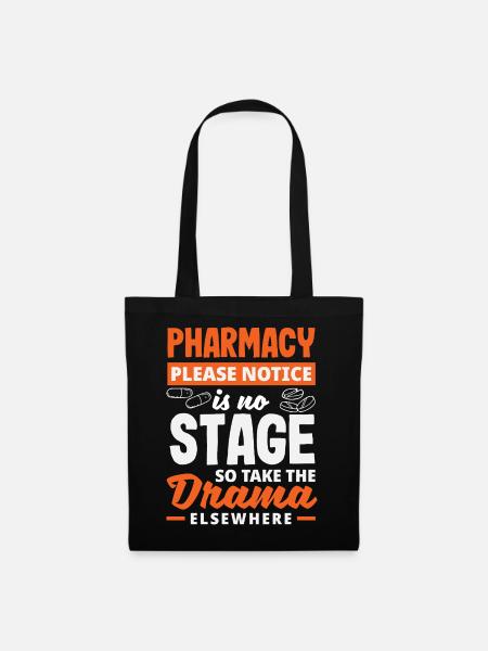 Apotheker Pharmazeutisch-technischer - Stoffbeutel - Schwarz