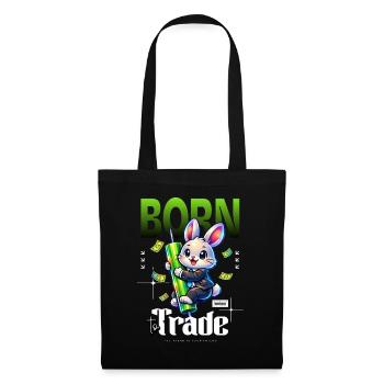 Born to Trade Rabbit Trading - Tote Bag - black - Front