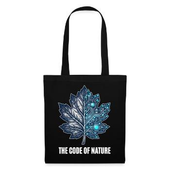 The Code Of Nature - Tote Bag - black - Front